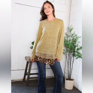 MUSTARD HACCI ANIMAL HEM TUNIC
